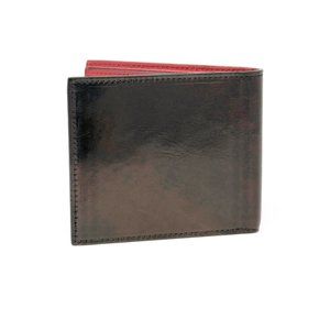 MAX STANCO SMOOTH BLACK BIFOLD WALLET